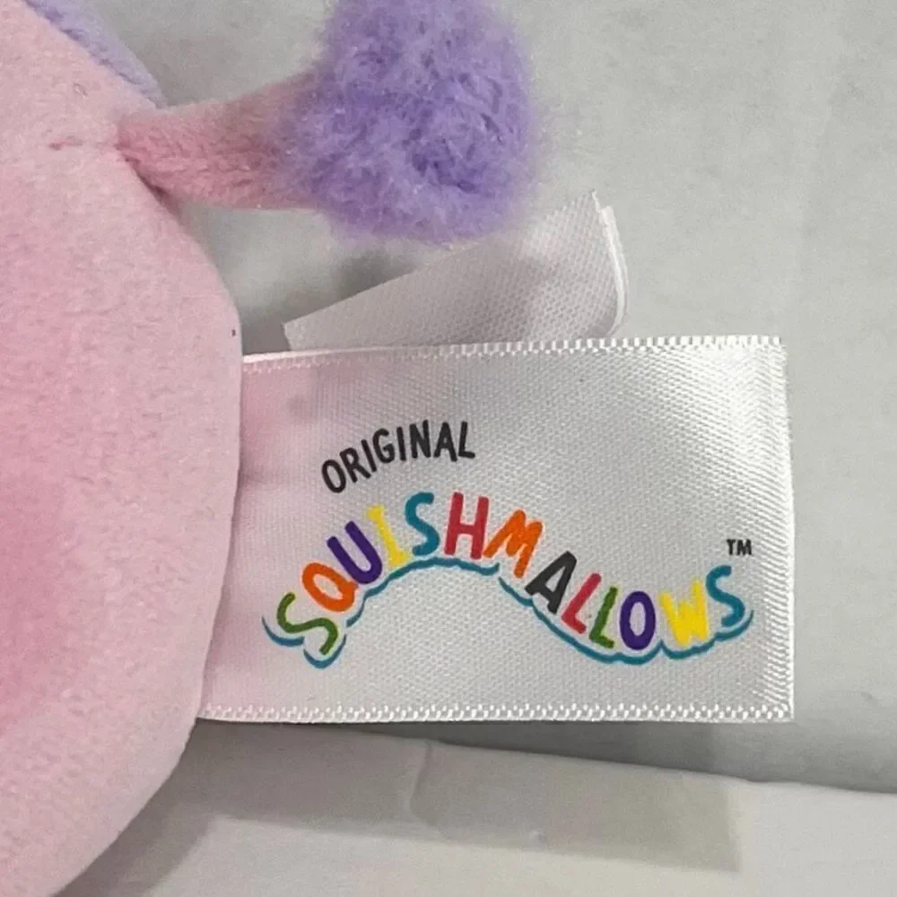 Squishmallows Patty The Cow Clip On   3”   NWT